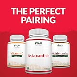 Nu U Nutrition Astaxanthin 12mg Softgel 180 caps 6 Month Supply UK Made view 9