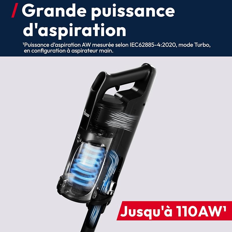 HF3 Core Aspirateur Balai sans Fil | 60 Min d'Autonomie