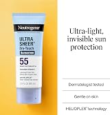 Neutrogena Ultra Sheer Dry-Touch Sunscreen SPF 55 Broad Spectrum UVA UVB 3 oz view 3