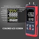 DANOPLUS Digital Manometer Gas Pressure Gauge HVAC ±200 inH2O LCD Data Logger view 5