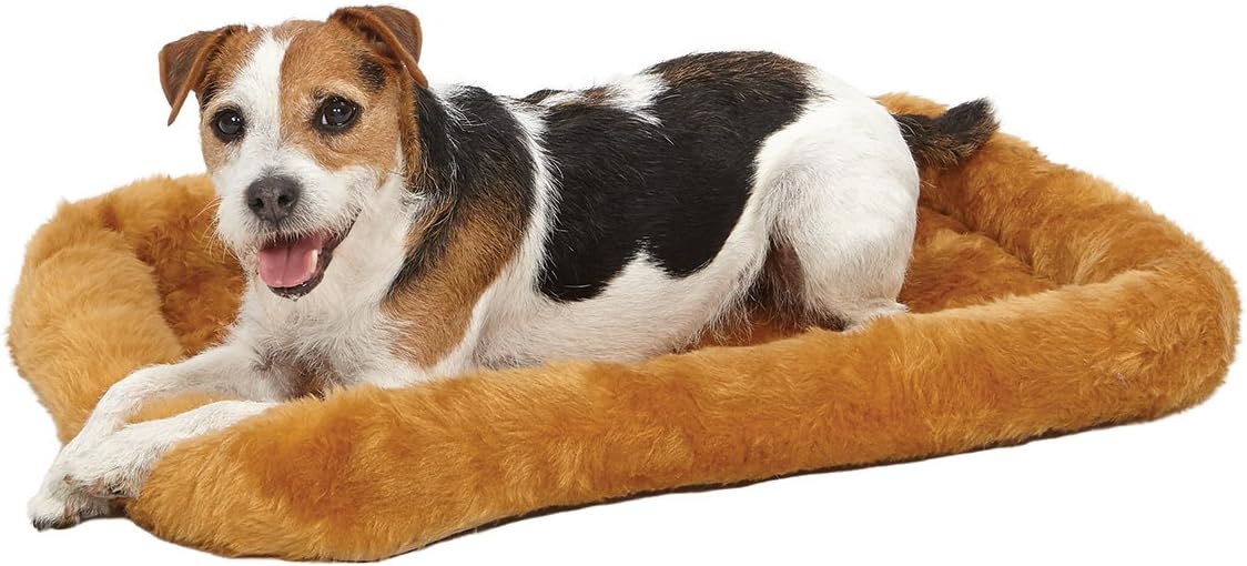 MidWest Bolster Pet Bed Dog Beds Ideal for Metal Dog Crates