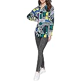 KARL LAGERFELD Women's Soft Long Sleeve Blouse