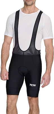 Cuissard Vélo À Bretelles Homme Rembourré – Cuissard Cyclisme avec Poches Latérales – Séchage Rapide Route, Gravel & VTT - Black Stealth, L
