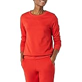 Amazon Essentials Women's Fleece Crewneck Pullover Sweatshirt (Available in Plus Size)