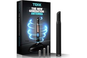 Tekk Short Antenna Compatible with 1997-2025 Ford F150 Pickup Truck/Designed for Optimized FM/AM Reception / 4.8 Inches