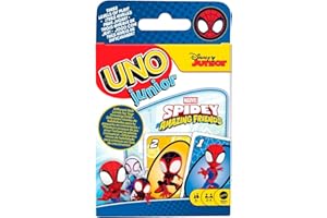 Mattel Games UNO Junior Spidey and His Amazing Friends