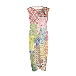 Womens Beach Dresses Summer Fall Cotton Linen Midi