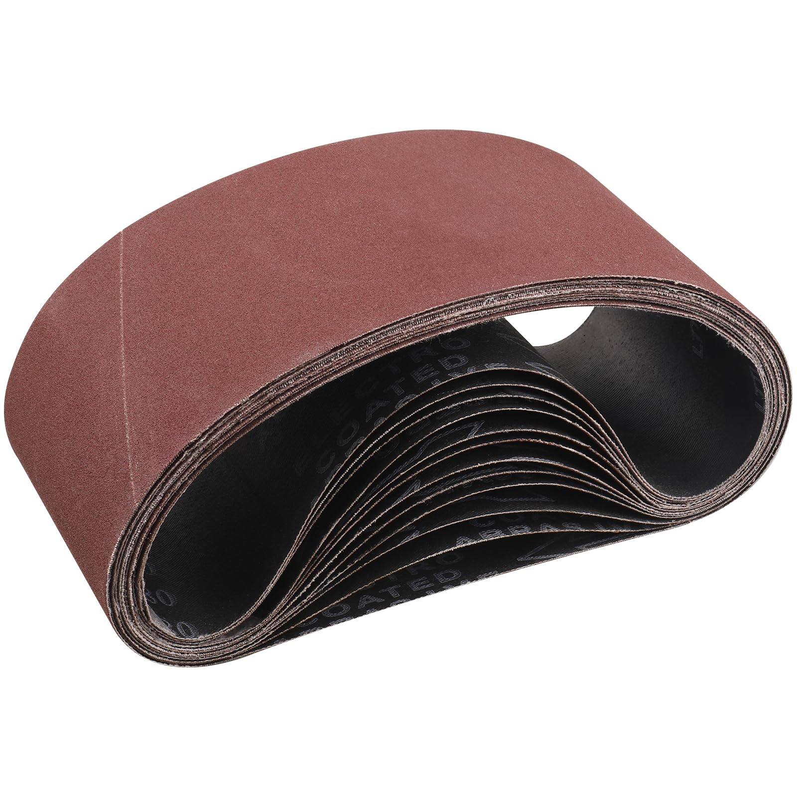 STEBRUAM Sanding Belt 100 x 560 mm,12PCS 180 Grit