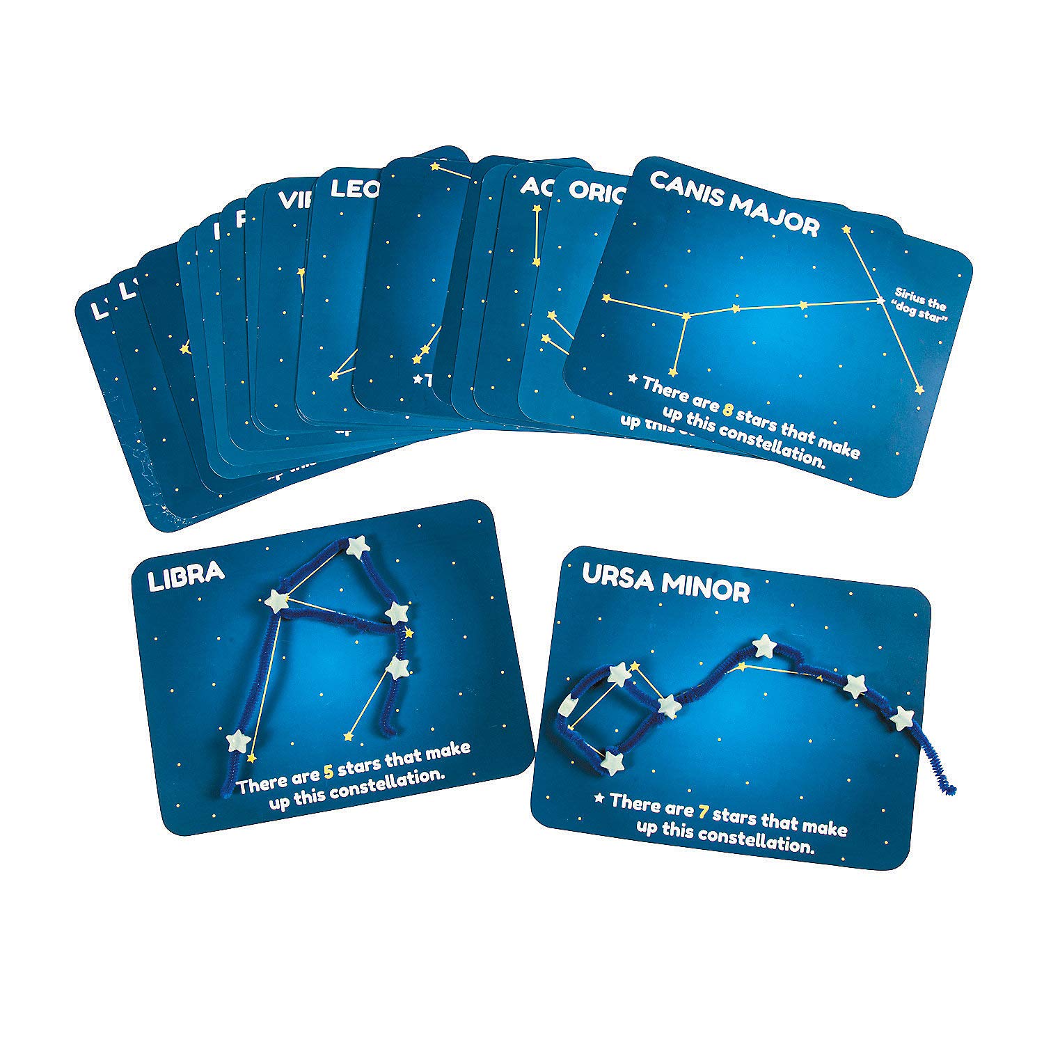 Photo 1 of Fun Express Constellations Craft Kit - 450 Pieces - Educational and Learning Activities for Kids