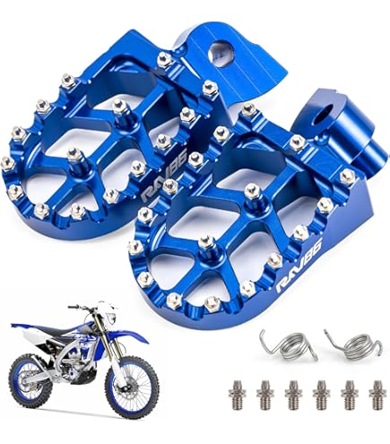 パーツ Yz125 Amazon.com: Hopider CNC Wide Foot Pegs MX for YZ85 2002-2019