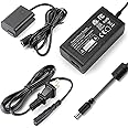 F1TP ACPW20 AC Adapter Power Supply and NP-FW50 Dummy Battery kit for Sony Alpha A6000 A6100 A6300 A6400 A6500 A5100 ZV-E10 A