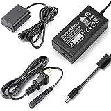 F1TP ACPW20 AC Adapter Power Supply and NP-FW50 Dummy Battery kit for Sony Alpha A6000 A6100 A6300 A6400 A6500 A5100 ZV-E10 A