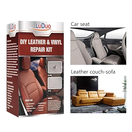 Luduo Diy Vinyl Leather Conditioner Repair Kit Restorer Furniture