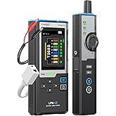 FNIRSI LPM-10A Network Cable Tester Kit, for CAT5 CAT5e CAT6 RJ11 RJ45 | Wire Tracer &amp; Cable Toner with Wiremap, PoE, NCV, Length &amp; 10/100/1000M Test for Network Installation &amp; Repair, Rechargeable