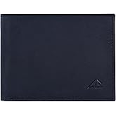 ASAD Leather Bifold Wallet for Men | Genuine Leather Slim Wallet with RFID Blocking | Double Stitched Durable Design with 2 Note Sections 6 Card Slots 2 Slip Pockets & ID Window | Crazy Horse Black