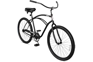 Tracer ACE 26in Single Speed Beach Cruiser Bike with Coaster Brake for Mens and Womens -Multiple Colors