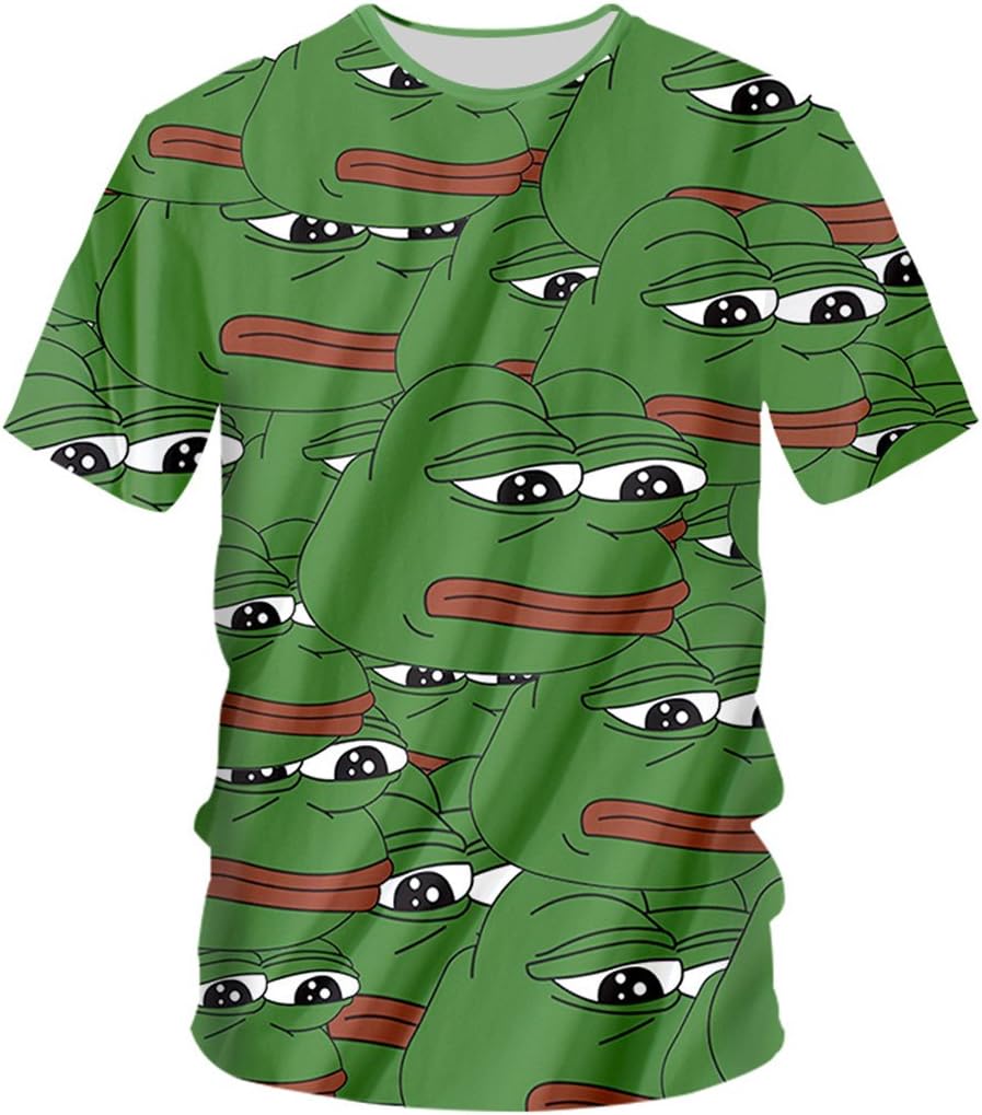 Unisex 3D Print Pepe The Frog Hoodies/Sweatpants/Long Sleeve Sweat Shirt/T-Shirts