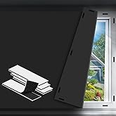 Blackout Curtains for Bedroom - 250x145 cm Portable Blackout Blinds Curtain for Any Windows -100% Blackout Shades Window Film