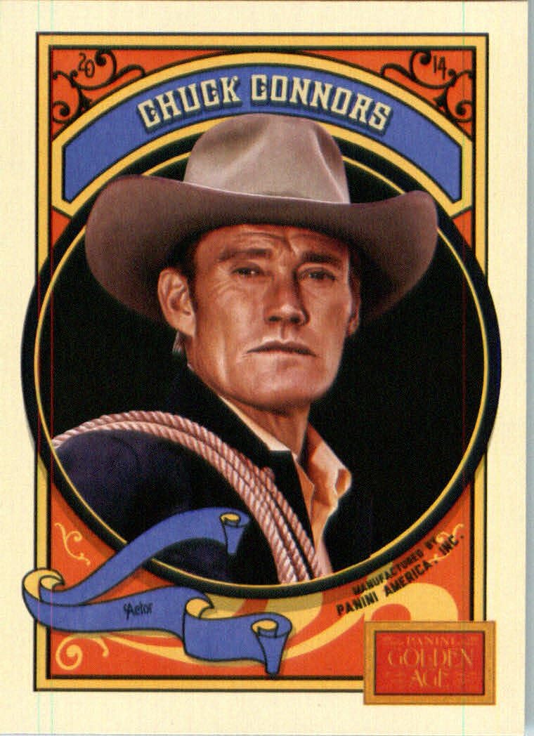 2014 Panini Golden Age Baseball Card 65 Chuck Connors MINT