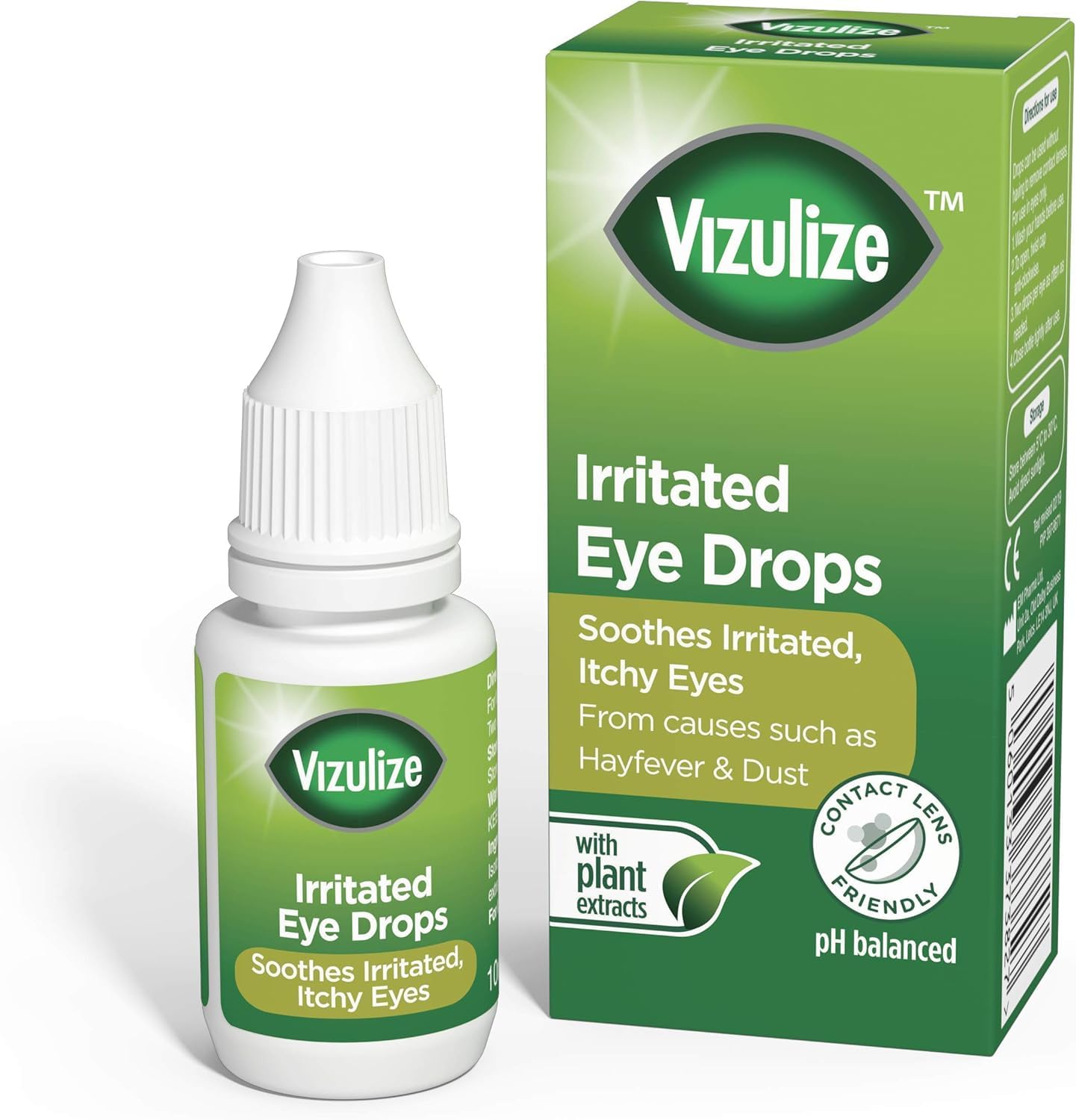 Vizulize Irritated Eye Drops, 10ml Soothing Itchy Eyes