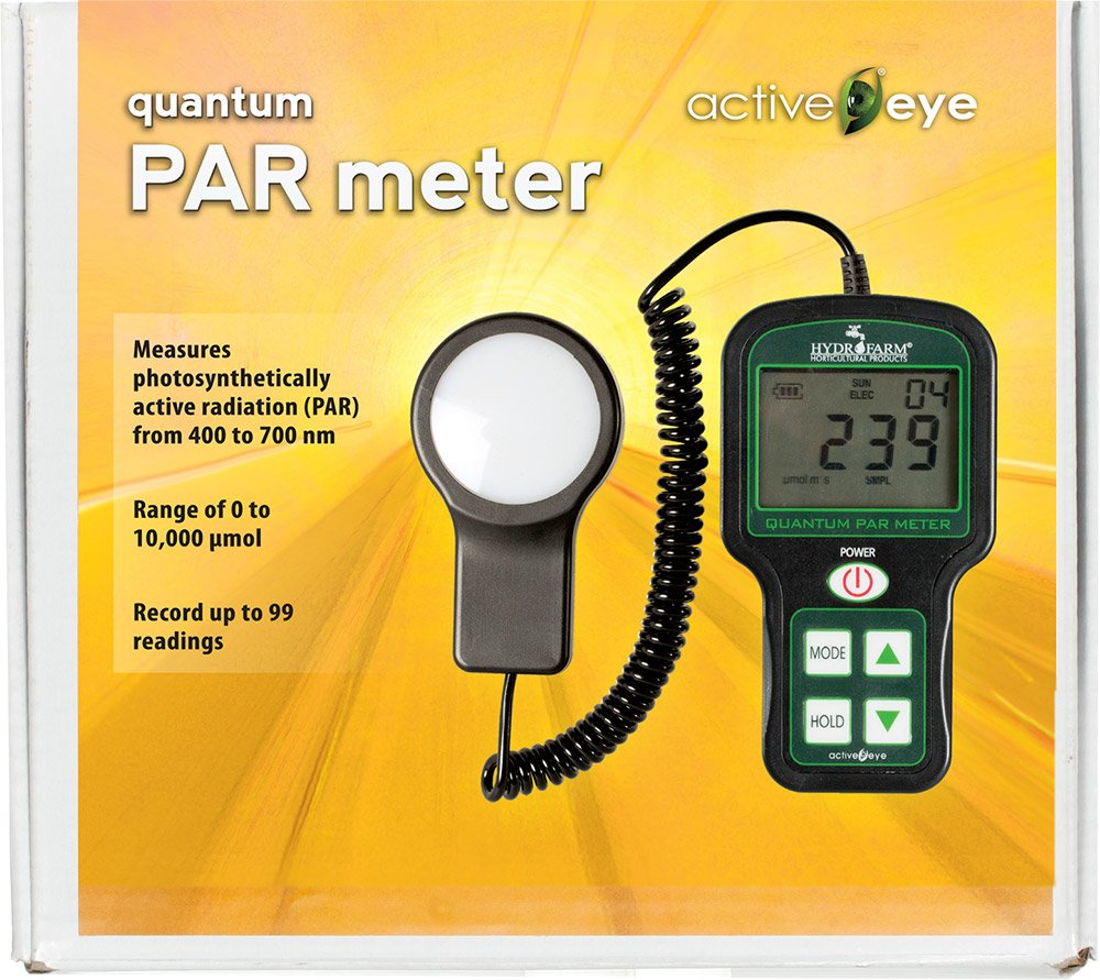 Quantum Par Meter Portable Handheld Micromol Sensor Data Logging