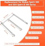 GFTIME 69787 Burner Tube Set for Weber Spirit Spirit II 300 Series 46cm view 2