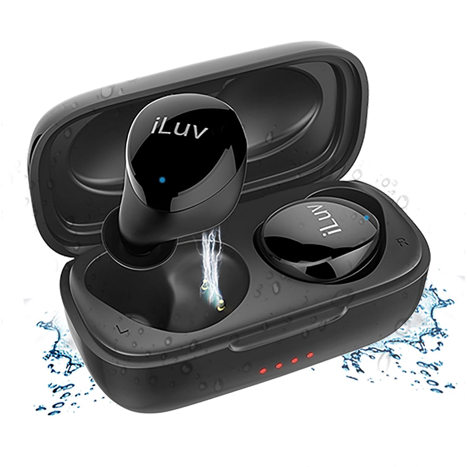 iLuv TB100 Black True Wireless Earbuds Cordless inEar Amazon.in