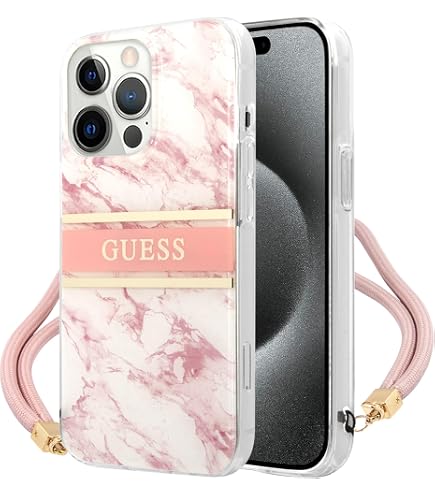 Funda Guess Para IPhone 14 Pro Max - Diseño De Lentejuelas Morado, Rígida Y Brillante