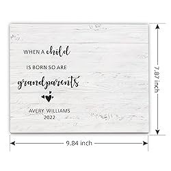 FDFHOME Personalized Cottage Style 8x10 inches Clip