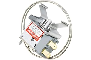 5304513033 Refrigerator Temperature Control Thermostat by Romalon Fit for Frigi-daire Replaces 297216037 5304503436 216715200 297216033