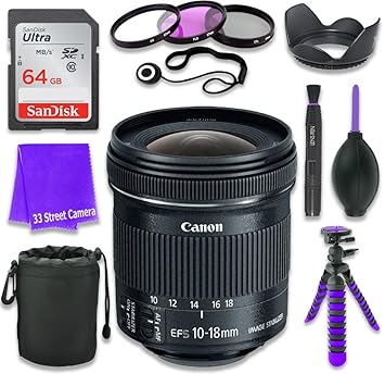 Canon EF-S 10 - 18 mm F/4,5 - 5,6 IS STM lente (blanco caja,