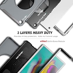 Dteck Galaxy Tab S5e Case 2019,Heavy Duty Full-Body