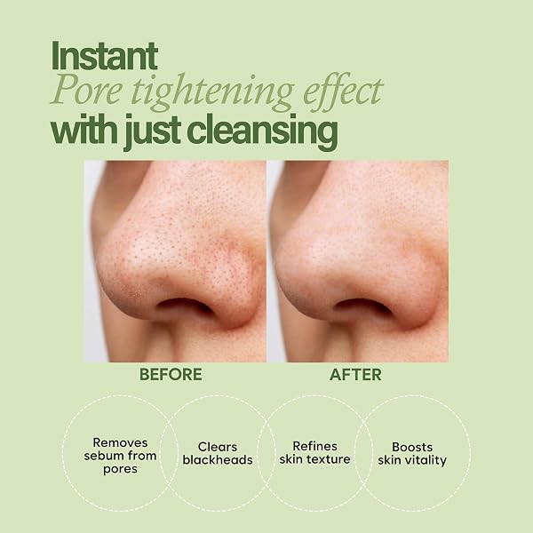 AVOCADO PACK CLEANSER – 2-IN-1 NATURAL FACE WASH AND PORE MASK, BLACKHEAD REMOVER, GENTLE FACE CLEANSER FOR DAILY MAKEUP REMOVAL & PORE CARE, DERMATOLOGICALLY TESTED FOR SENSITIVE SKIN, 4.23 FL.OZ