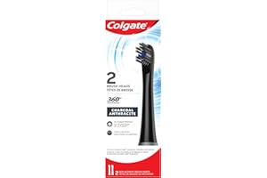 Colgate 360 Advanced Charcoal Powered Toothbrush, 2PK Refill