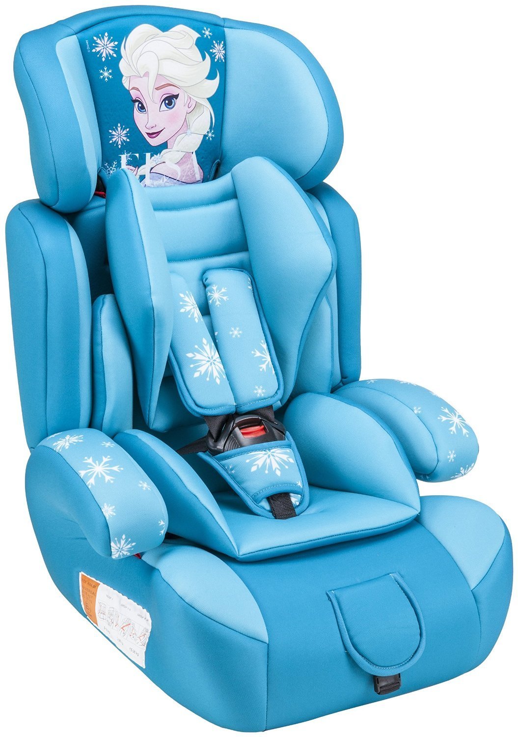 Disney Piku NI20.6260 - Silla de coche, grupos 1/2/3 (9-36 kg, 1-12 años), diseño de Frozen, color azul turquesa
