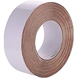 LLPT Sealant RV Repair Butyl Tape White 2” x 50 Feet Roof Patch RV Rubber Sealing Tape Weatherproof Strong Curling Resistance