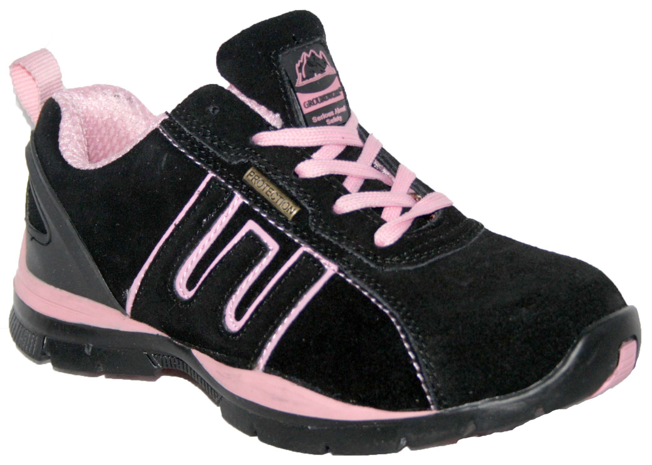 ladies lightweight steel toe cap trainers