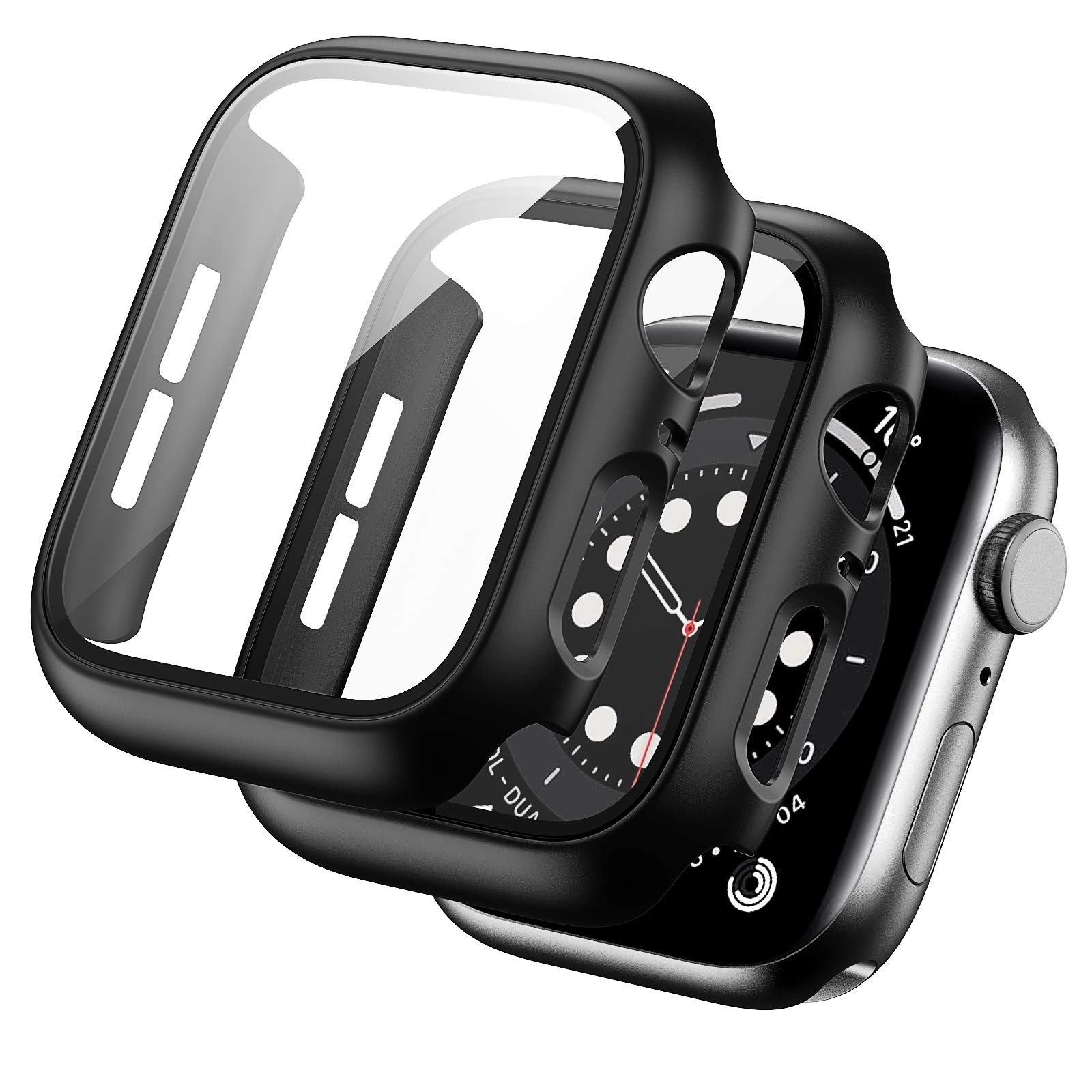 BHARVEST 2 Pack Hard PC Case Compatible with Apple