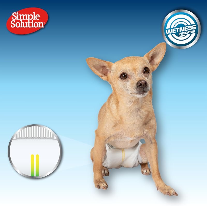 Couches jetables pour Chien mâle S x12