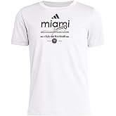 Adidas Unisex-Child Inter Miami Cf Vintage World Pre-Game Short Sleeve T-Shirt