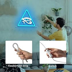 Eyes Neon Signs, LED The Eye of Horus Neon Light
