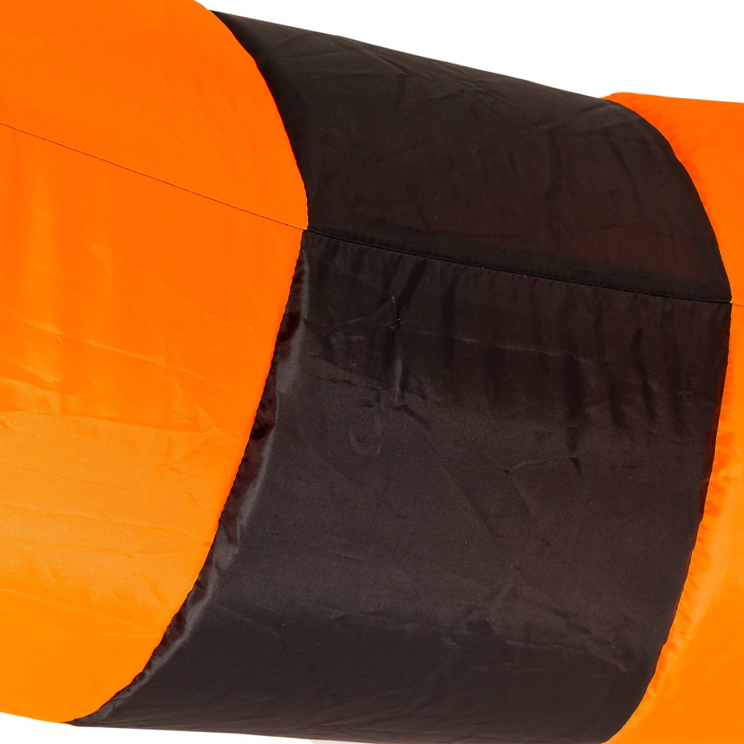 Halloween Haunters 7 Foot Inflatable Scary Black Cat with LED Lights Indoor Outdoor Yard Lawn Prop Decoration - Spooky Kitty Face and Eyes Blow Up Haunted House Party Display