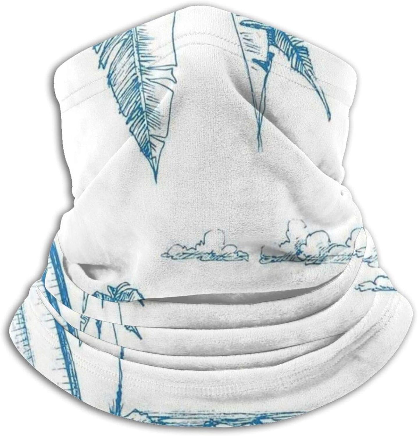Cache-Cou Fleurs Roses UPF 50+ – Écharpe Rafraîchissante Anti-UV Respirante Pour Cyclisme, Randonnée, Pêche