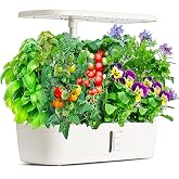 Hydroponics Growing System Kit 12 Pods Indoor Herb Garden with Grow Light | Hydrophonic Planter with Automatic Timer, Height Adjustable Harvest Lettuce