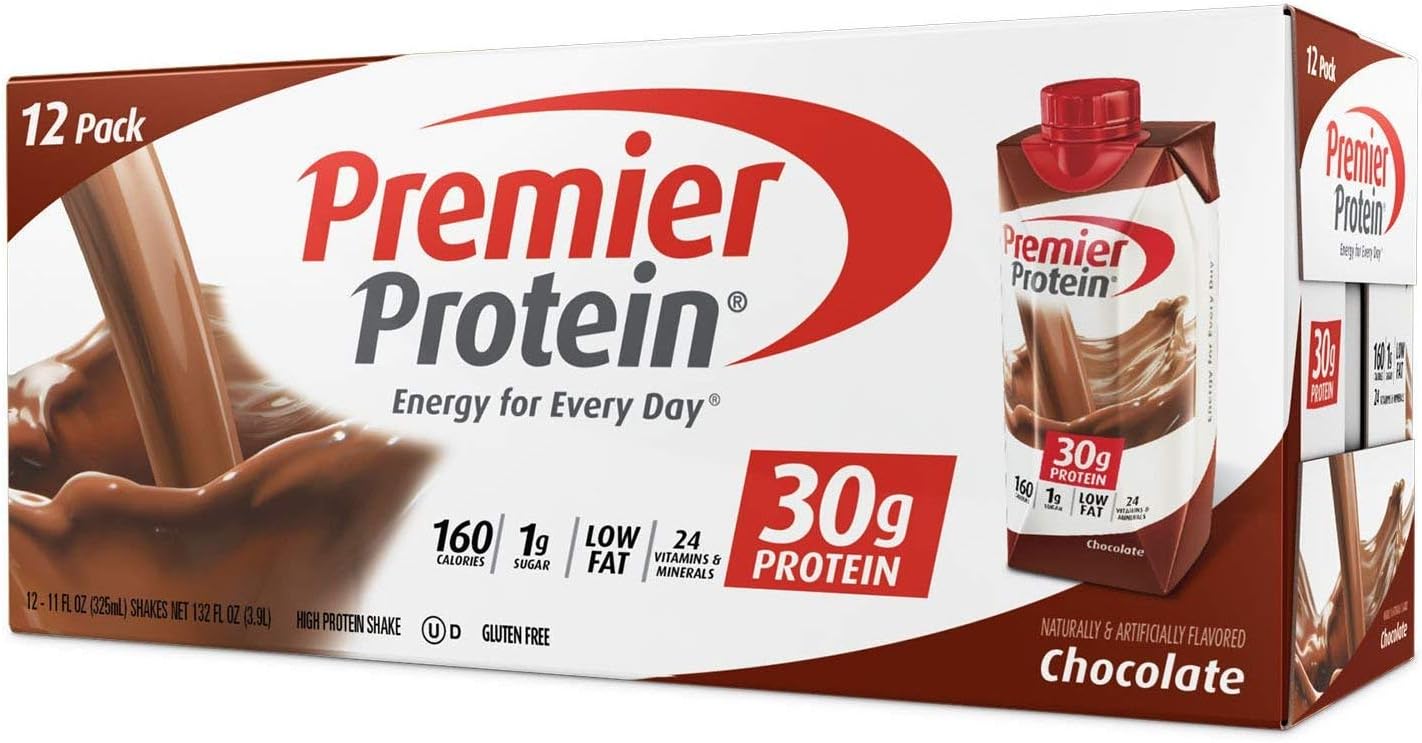 Premier Protein 30g Protein Shakes, Chocolate 11 Fluid Ounces Value
