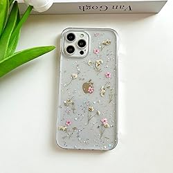 LSEEKA for iPhone 12 Pro Max Clear Case with