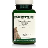 Standard Process Canine Dermal Support, 125 g | Skin and Adrenal Gland Supplement, Comprehensive Skin Health Supplement for Dogs, Daily Immune and Liver Support Powder