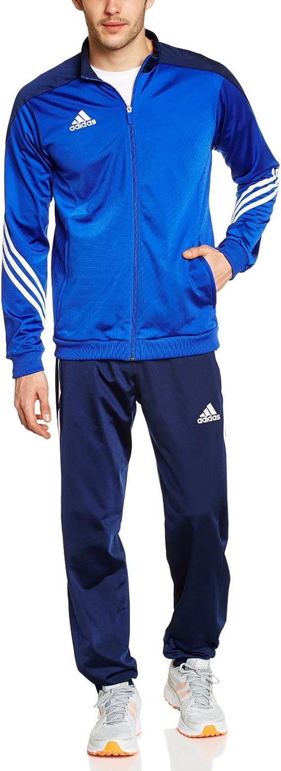 adidas sereno tracksuit blue