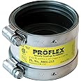 Fernco PROFLEX P3001-215 Shielded Pipe Coupling for Cast Iron, Plastic, or Steel to Copper Plumbing Connections