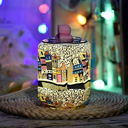 fornorm lampara de aroma hexagonal